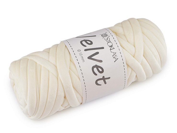 Yarn Marshmallow thick Velvet Ø10 mm 500 g
