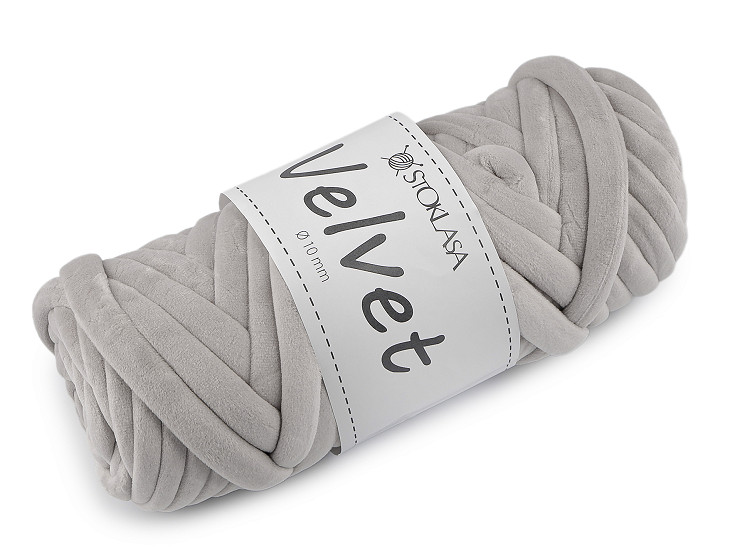 Garn Marshmallow Velvet dick, Ø 10 mm, 500 g
