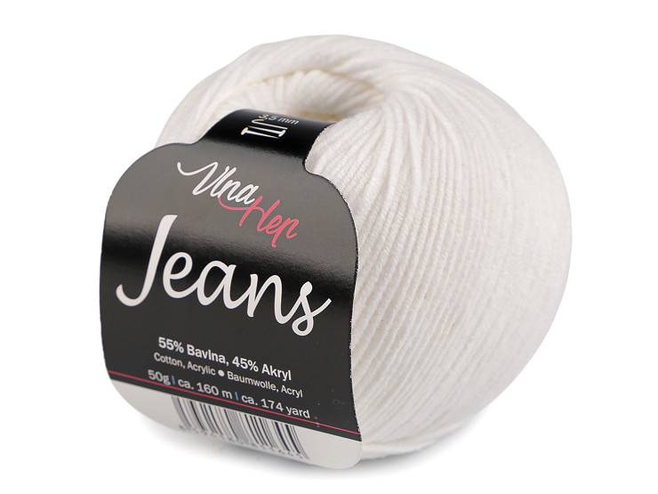 Pletací příze Jeans 50 g
