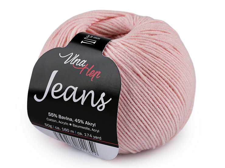 Pletací příze Jeans 50 g