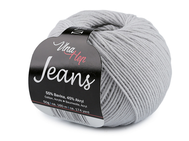 Pletací příze Jeans 50 g