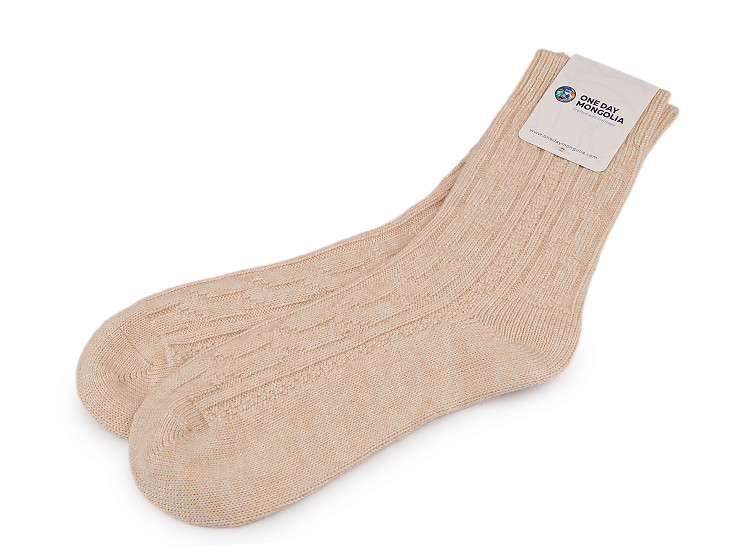 Vlnené ponožky mongolskej unisex