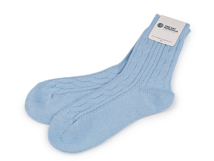 Mongolische Unisex-Wollsocken