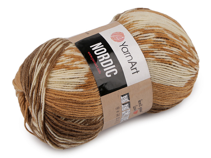 Pletacia priadza Nordic 150 g