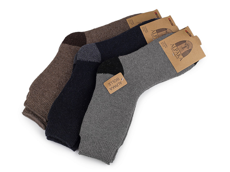 Pánske vlnené ponožky Alpaka