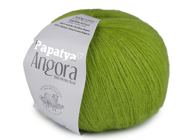 Włóczka Papataya Angora 100 g