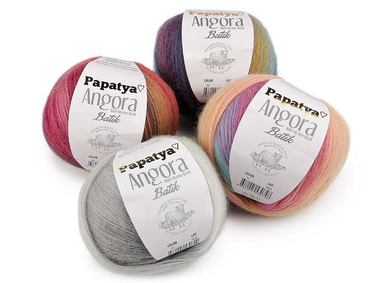 Włóczka Papatya Angora Batik 100 g