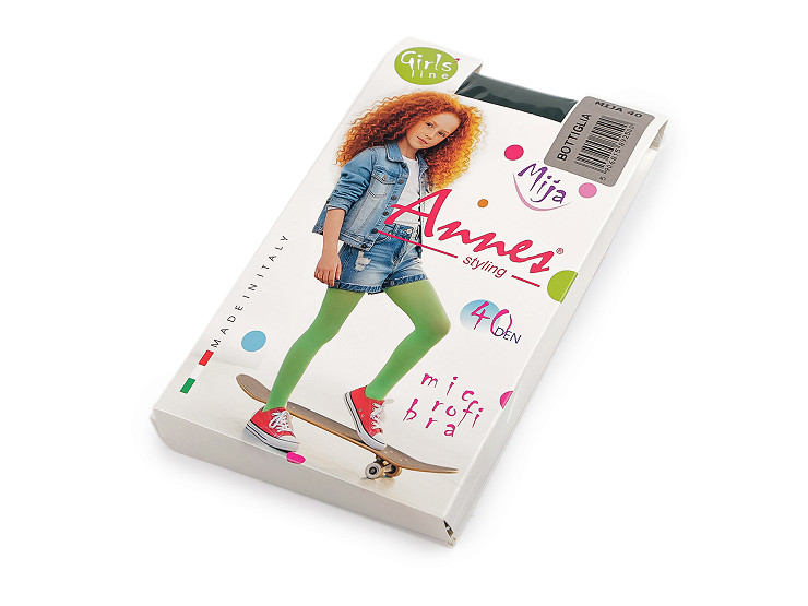 Colanți uni pentru fete, 40 den