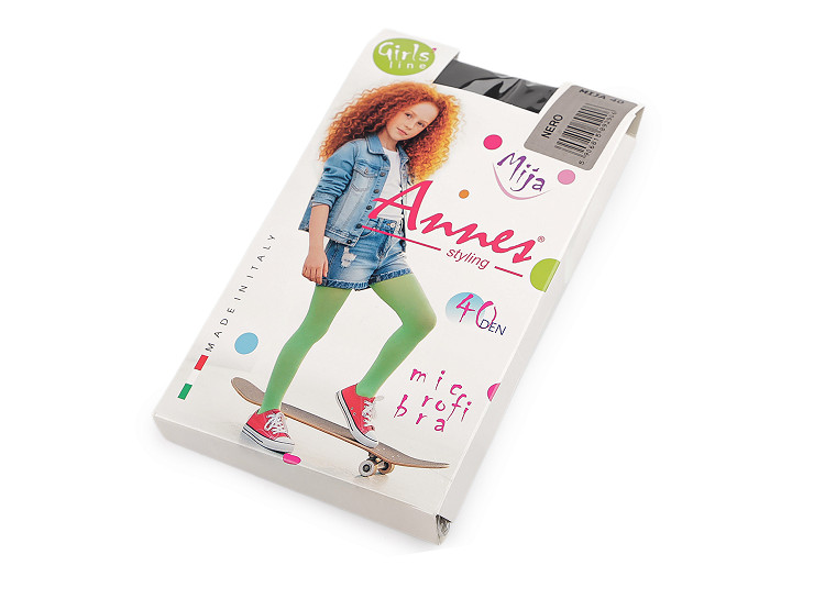 Colanți uni pentru fete, 40 den