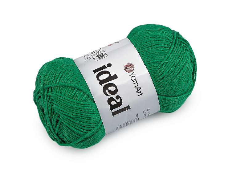 Bavlnená pletacia priadza Ideal 50 g