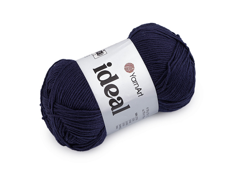 Bavlnená pletacia priadza Ideal 50 g