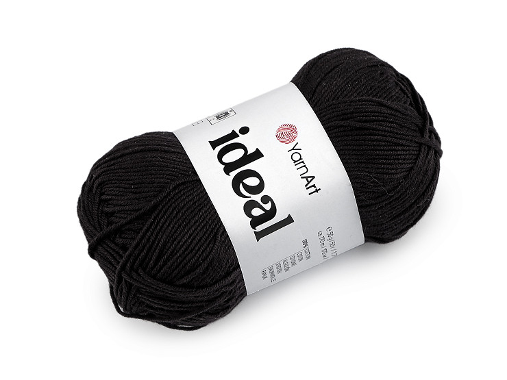 Bavlnená pletacia priadza Ideal 50 g
