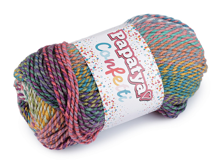 Fire de tricotat Papatya Confetti 100 g