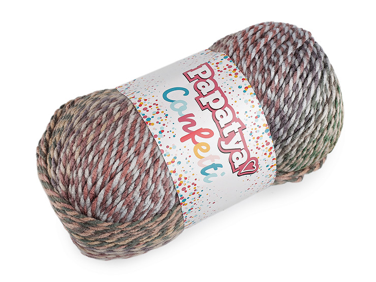 Strickgarn Papatya Confetti,100 g