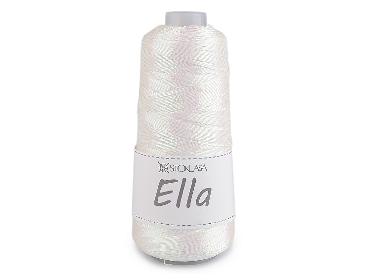 Pletací příze Ella metalická 200 g
