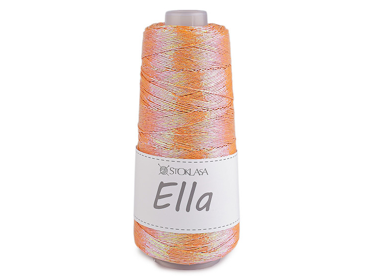 Pletací příze Ella metalická 200 g