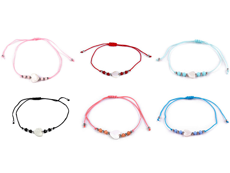 Brățară Shamballa inimă