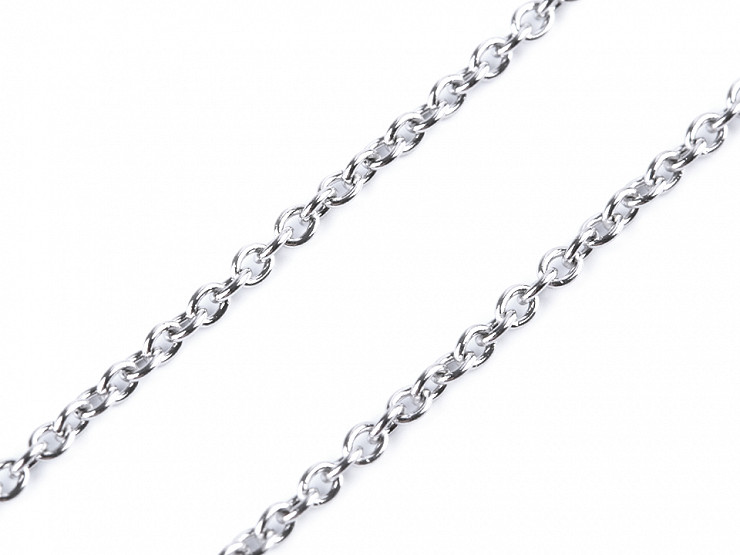 Stainless Steel Chain 2.3 mm length 1 m