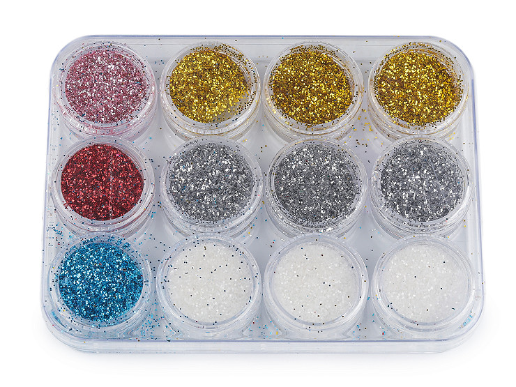  Powder Glitter in a Dose of 2 g