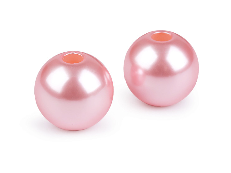 Perle di cera, in plastica, dimensioni: Ø 30 mm