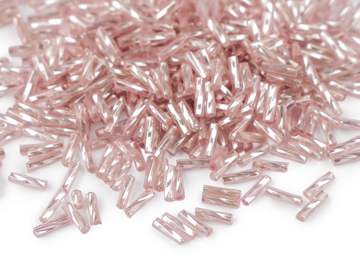 Twisted Bugle Beads 6 mm