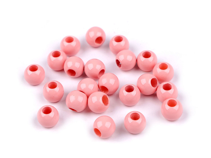 Perline in plastica, dimensioni: Ø 10 mm