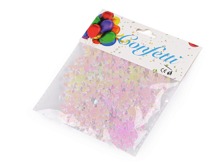 Nuluxi Confeti De Copos De Nieve Brillo Navideño Confeti De Mesa Copo De Nieve Brillante De Navidad Confeti De Mesa Blanco Y Azul Decoración De Fiesta De Navidad Para Ventana Boda Cumpleaños