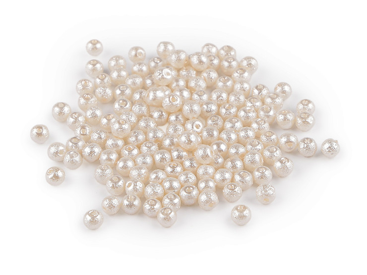 Perle de sticlă, Ø4 mm