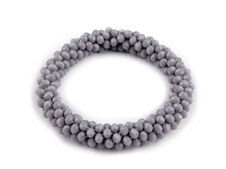 Elastico/bracciale, con perle