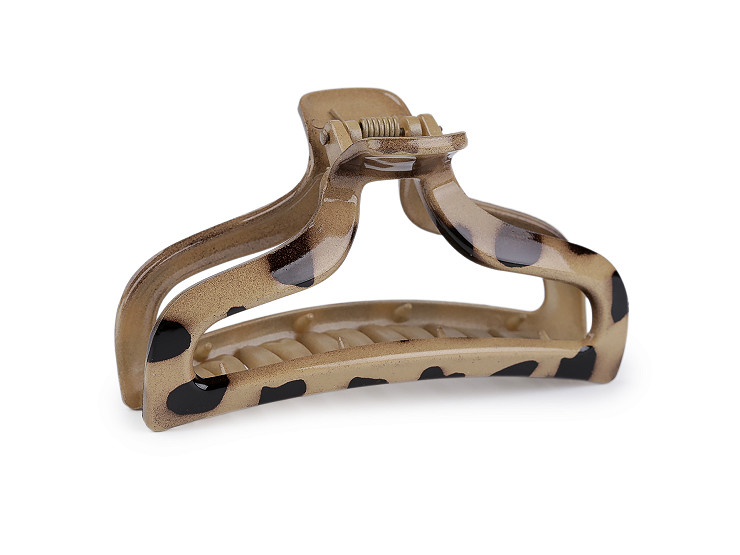 Pinza para el pelo, estampado animal