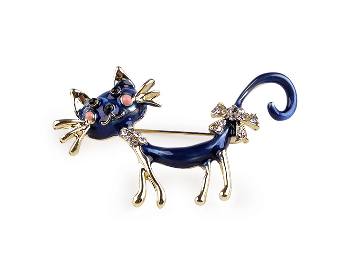 Cat Brooch, Lapel Pin