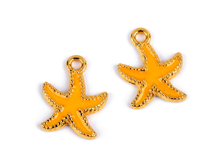Starfish Pendant 13x17 mm