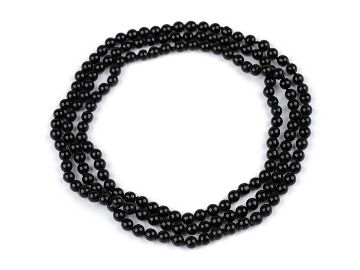 Perlový náhrdelník dlhý, retro