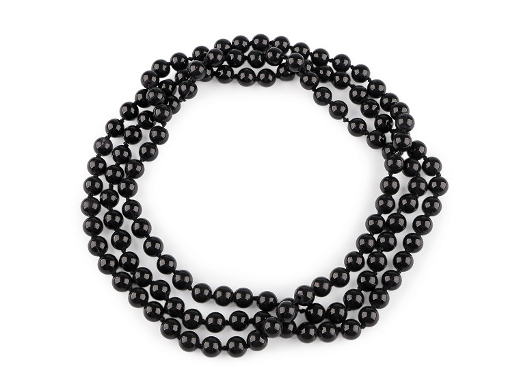 Perlový náhrdelník dlouhý, retro