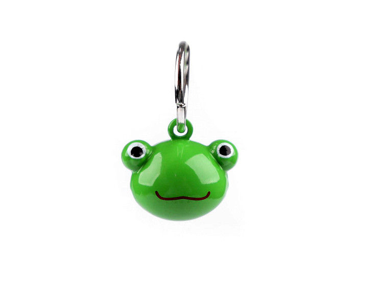 Pendentif avec grelot - Animaux, Citrouille