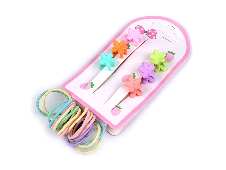 Elastici per capelli per bambini, elastici per capelli con fiocchi