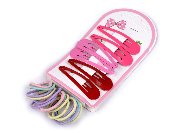 Hair Ties and Hair Snap Clips 