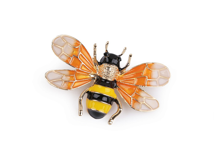 Brooch - Wasp, Fly 