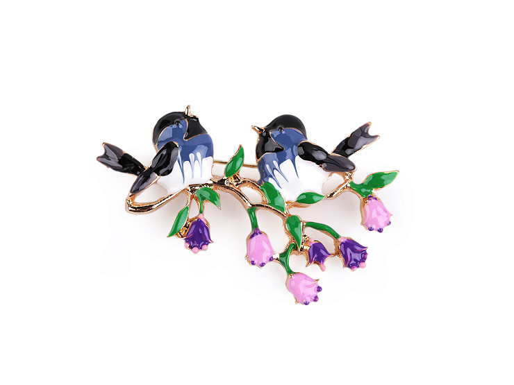 Brooch Birds