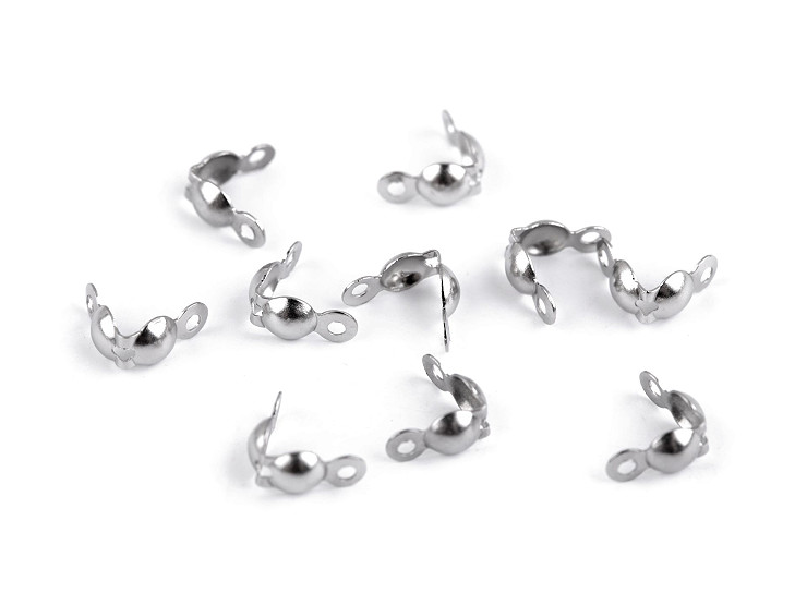 Stainless Steel Bead Tips 8 mm