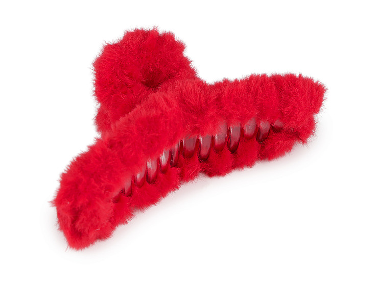 Fur Hair Claw Clip