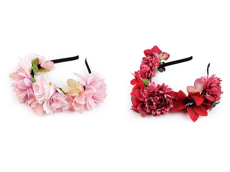 Traka za glavu s cvijećem