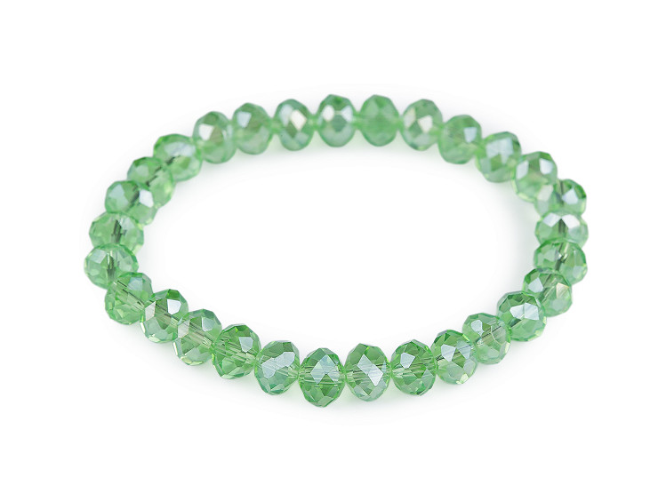 Rugalmas karkötő csiszol gyöngyös AB efekt