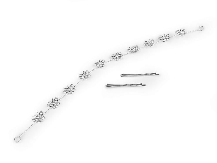 Pettine Sposa Cristalli Pettine Per Capelli Da Sposa Con Cristalli E Perle, Colore Oro, Accessorio Per Matrimonio O Ballo Pettine Capelli Strass Cristallo