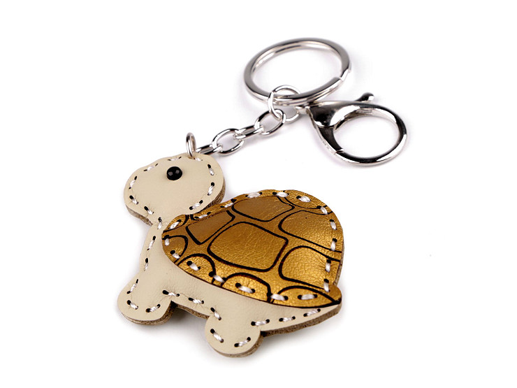 Kulcstartó medál / hátizsák teknősbéka, dinó