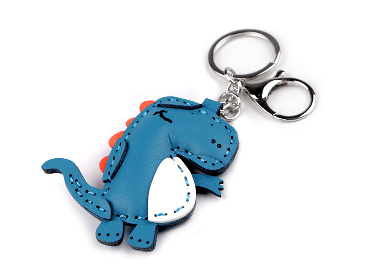 Pendentif / Porte-clés pour sac à dos - tortue, dinosaure