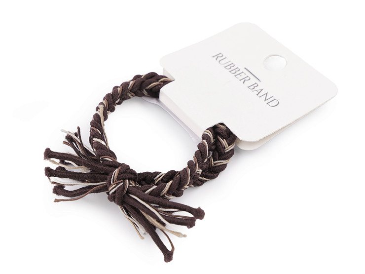 Braided hair elastics / ties set