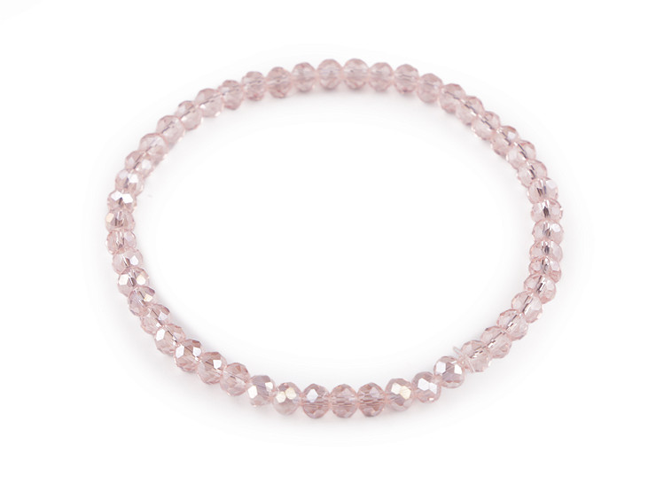 Bracelet élastique en perles taillées