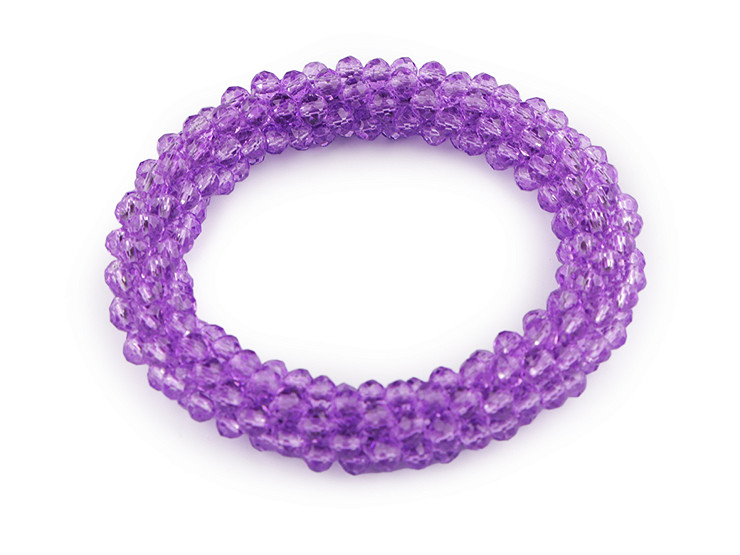 Elastico/bracciale, con perle