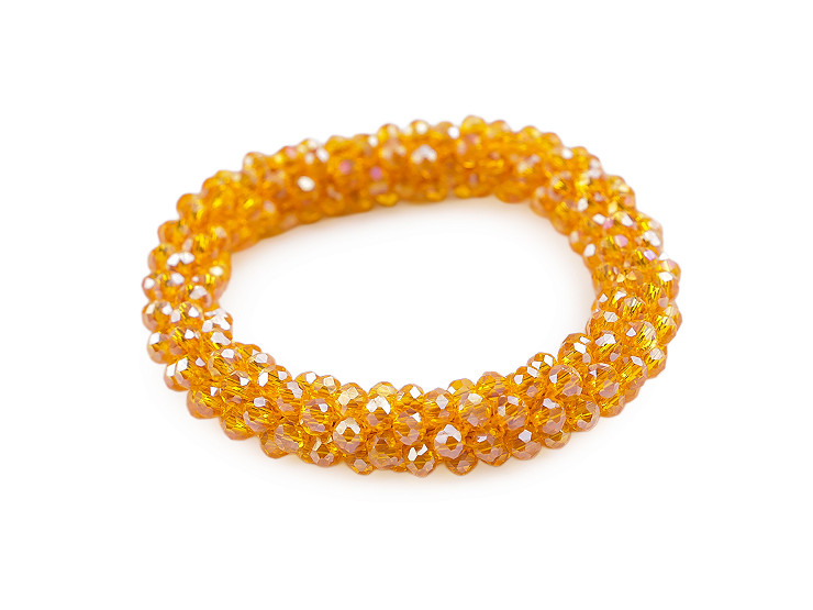 Bratara / elastic de par din margele